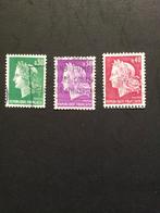 Frankrijk kopjes  gestempeld, Ophalen of Verzenden, Gestempeld