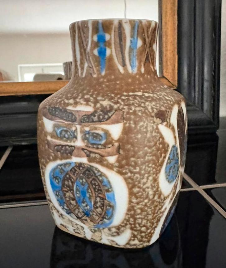 Zeldzaam mooi Royal Copenhagen Baca vaas Nils Thorsson, Antiek en Kunst, Antiek | Keramiek en Aardewerk, Ophalen of Verzenden