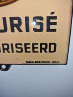 Oude Emaille Reclamebord EKLA, Ophalen