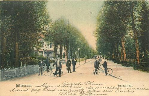 (701-350-021) Hilversum Emmastraat, Verzamelen, Ansichtkaarten | Nederland, Noord-Holland, Verzenden