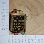Strijk embleem applicatie Patch Boek - Feminist agenda