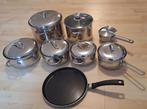BK Pannen set, Ophalen of Verzenden, Gebruikt, Rvs, Pannenset