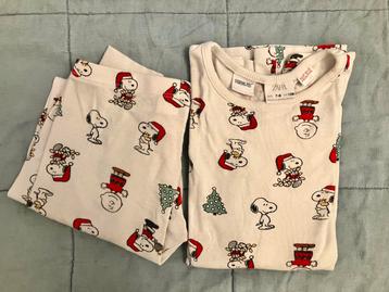 Zara peanuts snoopy kerst pyjama beschikbaar voor biedingen