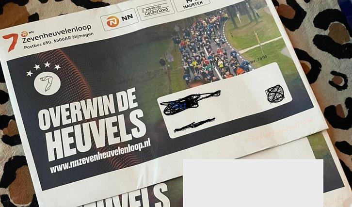 Startbewijs Zevenheuvelenloop 15 km, Tickets en Kaartjes, Evenementen en Festivals, Eén persoon