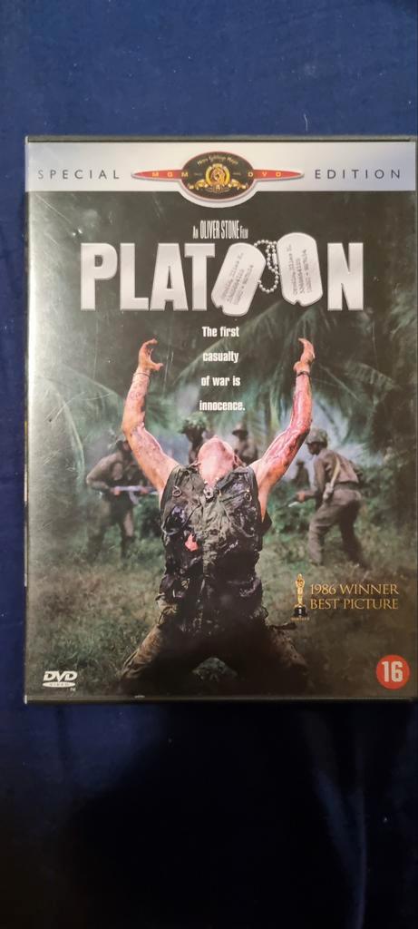 Platoon DVD Special Edition, Cd's en Dvd's, Dvd's | Overige Dvd's, Zo goed als nieuw, Vanaf 16 jaar, Ophalen of Verzenden