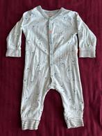 Wit pyjama / boxpakje met dierenprint – Maat 68 (Hema), Verzenden, Gebruikt, Jongetje of Meisje, Pakje