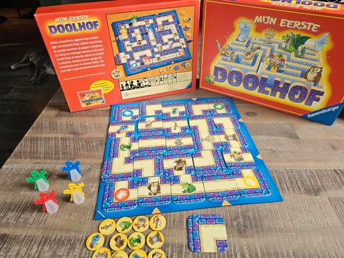 Mijn Eerste Doolhof - Ravensburger - Compleet, Hobby en Vrije tijd, Gezelschapsspellen | Bordspellen, Gebruikt, Een of twee spelers