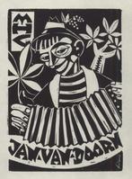 0011 Ex Libris Nederland : Jan van Doorn, z.j., Antiek en Kunst, Kunst | Etsen en Gravures, Verzenden