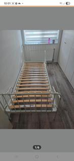 Ikea meegroeibed, Huis en Inrichting, 90 cm, Eenpersoons, Wit, Ophalen of Verzenden