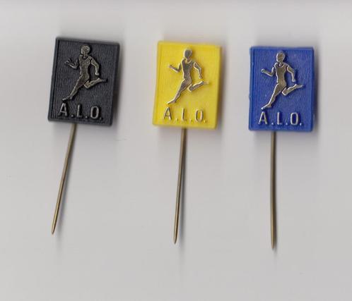 ALO Hardlopen speldjes, Verzamelen, Speldjes, Pins en Buttons, Gebruikt, Speldje of Pin, Overige onderwerpen, Ophalen of Verzenden