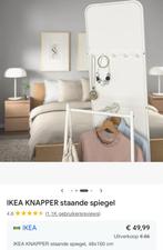 Ikea Knapper Spiegel - Staande Spiegel, Ophalen, Minder dan 50 cm, Zo goed als nieuw, 150 tot 200 cm
