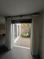 Gordijnroede zwart metaal (diverse maten), Huis en Inrichting, Ophalen, 200 cm of meer, Zwart, Zo goed als nieuw