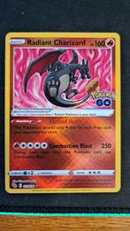 Radiant Charizard Pokémon Go PGO 011 Pokémon, Verzenden, Nieuw, Losse kaart, Foil
