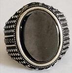 Prachtige forse zware zilveren ring., 20 of groter, Ophalen of Verzenden, Zo goed als nieuw, Dame