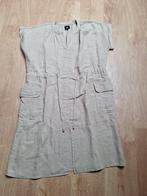 NÜ Denmark Jurk maat XL Nieuw 100% linnen, Verzenden, Beige, Maat 46/48 (XL) of groter, Nieuw