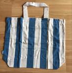 Zomertas blauw gestreept organisch katoen 62x50x16 cm nieuw, Ophalen of Verzenden, Nieuw, Blauw, Overige merken