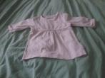 Nw lichtroze prematuur jurkje antraciete stipjes Noppies 44, Meisje, Jurkje of Rokje, Nieuw, Ophalen of Verzenden