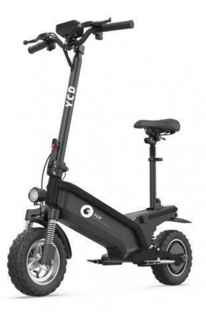 YCD C5 PRO OFF-ROAD Electrische Step 48v 13Ah Accu, Fietsen en Brommers, Steps, Zo goed als nieuw, Elektrische step (E-scooter)