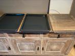 2 bakplaten en rooster oven, Witgoed en Apparatuur, Ovens, Ophalen, Zo goed als nieuw, 45 tot 60 cm