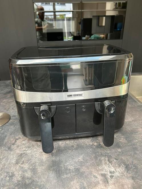 Home Essentials dubbele airfryer XXL, Witgoed en Apparatuur, Airfryers, Zo goed als nieuw, Ophalen of Verzenden