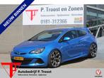 Opel Astra GTC 2.0 Turbo OPC Recaro/Navigatie/20 Inch/Stoelv, Auto's, Opel, Zwart, 4 cilinders, Blauw, Leder