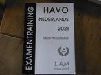 examentraining HAVO Nederlands 2021 Nieuw Programma, Verzenden, L & M, Nederlands, HAVO