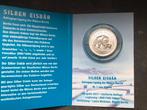 2017 Berlin - Eisbär - 1/2 oz silver in coincard, Ophalen of Verzenden, Losse munt, Zilver