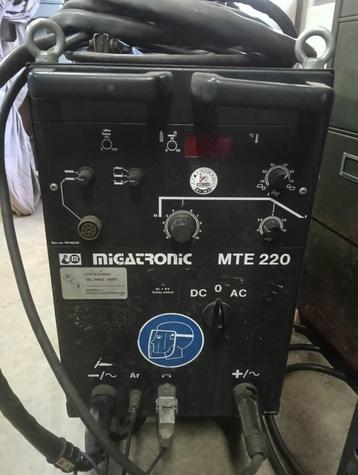 Migatronic MTE 220 AC / DC tig   lasapparaat beschikbaar voor biedingen