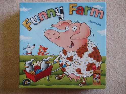 LEUK: Funny Farm - KINDERSPEL, Hobby en Vrije tijd, Gezelschapsspellen | Kaartspellen, Gebruikt, Een of twee spelers, Drie of vier spelers