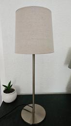 Tafellamp staal, Huis en Inrichting, Lampen | Vloerlampen, Ophalen, Zo goed als nieuw, Metaal, Minder dan 100 cm