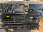 Sansui set - versterker- cd -casette deck -lees beschrijving, Gebruikt, 60 tot 120 watt, Stereo, Ophalen