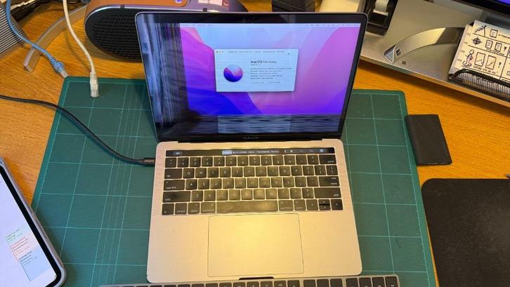 MacBook Pro 13" 3.3 GHz i7, 16GB RAM, 500GB SSD, spacegrijs, Computers en Software, Apple Macbooks, Gebruikt, MacBook Pro, 13 inch