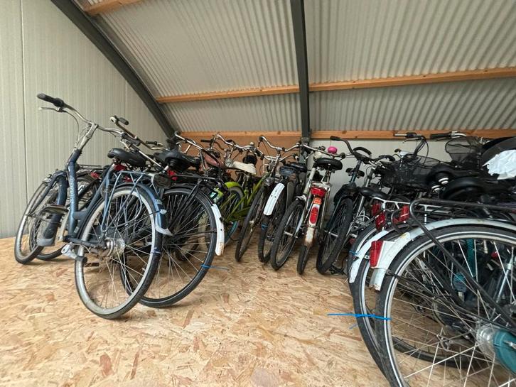 Partij van 30 Opknapfietsen - Handelspartij, Fietsen en Brommers, Fietsen | Dames | Damesfietsen, Gebruikt, Overige merken, Versnellingen