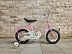 Roze kinderfietsje 4-5 jaar met zijwieltjes, Fietsen en Brommers, Fietsen | Kinderfietsjes, Ophalen, Zo goed als nieuw, Minder dan 16 inch