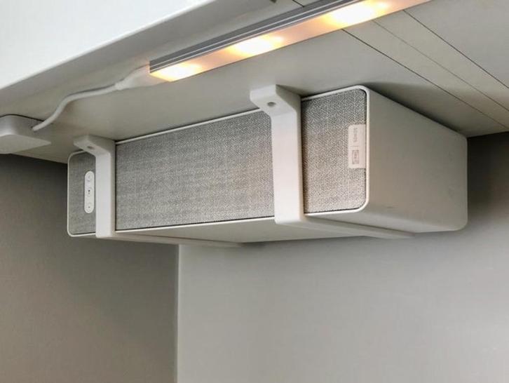 Ikea Sonos SYMFONISK ophangbeugel Wit of Zwart, Audio, Tv en Foto, Luidsprekers, Nieuw, Front, Rear of Stereo speakers, Minder dan 60 watt