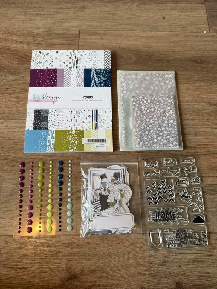 DLS Design set NIEUW, Hobby en Vrije tijd, Scrapbooking, Nieuw, Papier of Karton, Overige merken, Ophalen of Verzenden