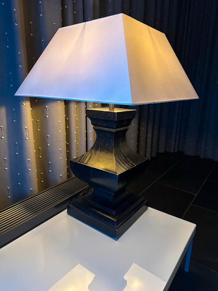 Exclusieve Decorum Oisterwijk Schermerlampen 2 X Set, Huis en Inrichting, Lampen | Vloerlampen, Gebruikt, Minder dan 100 cm, Hout