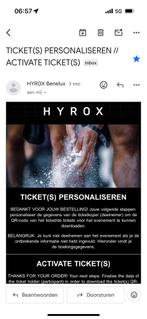 HYROX DOUBLE MEN AMSTERDAM DONDERDAG, Tickets en Kaartjes, Evenementen en Festivals, Twee personen