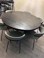 Ronde eettafel, Huis en Inrichting, Tafels | Eettafels, 100 tot 150 cm, 150 tot 200 cm, Rond, Ophalen of Verzenden