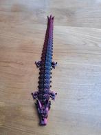 34 cm Lange Flexibele 3D-geprinte Draak – Verschi, Ophalen of Verzenden, Nieuw