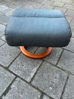 Echte Stressles voetbank hoeker voor relax fauteuil, Ophalen of Verzenden, Zo goed als nieuw, Rechthoekig