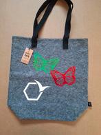 Grijze shopper tas van gerecycled materiaal, Ophalen of Verzenden, Nieuw, Grijs