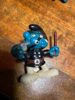 Politie Smurf Vintage - Goede Staat, Ophalen of Verzenden, Gebruikt, Overige Smurfen, Poppetje, Figuurtje of Knuffel