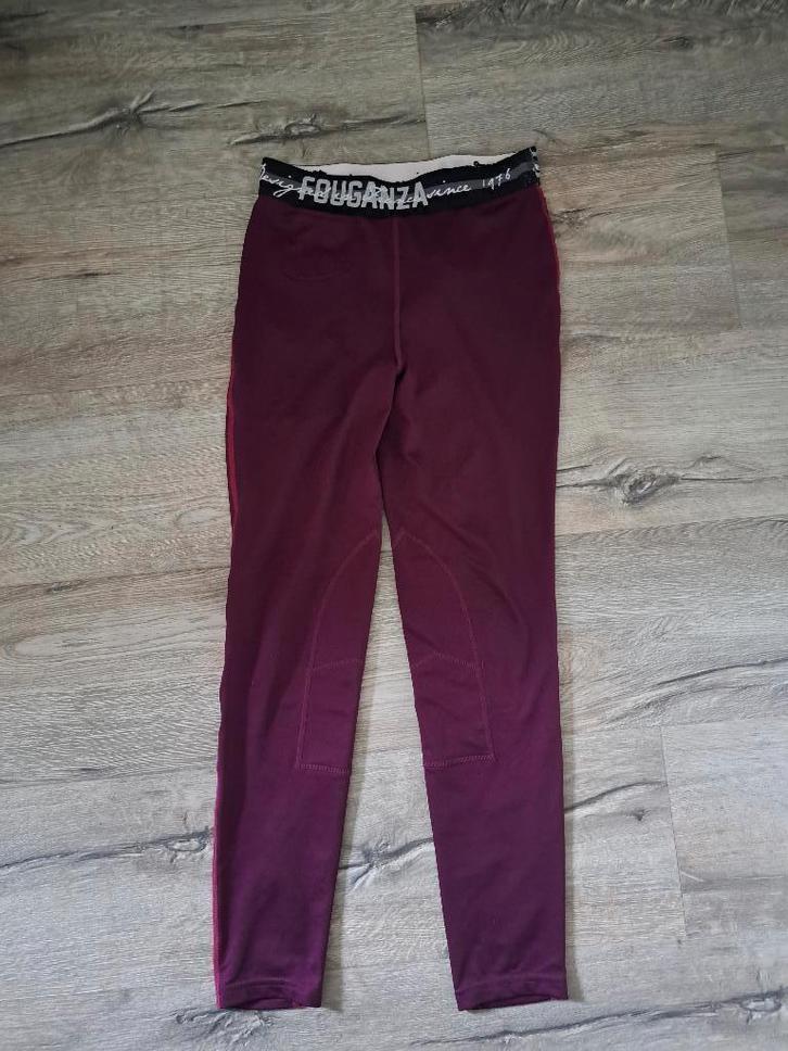 Paardrijbroek (Fouganza) 140, Dieren en Toebehoren, Paardrijkleding, Gebruikt, Kinderen, Onderkleding, Recreatie, Ophalen of Verzenden