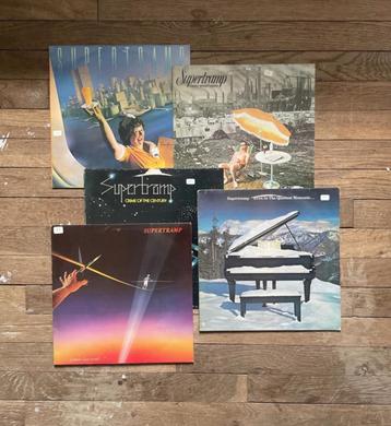 5 x supertramp vinyl lp beschikbaar voor biedingen