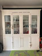 Grote witte buffetkast, Huis en Inrichting, Kasten | Buffetkasten, Ophalen, 200 cm of meer, Landelijk, 200 cm of meer