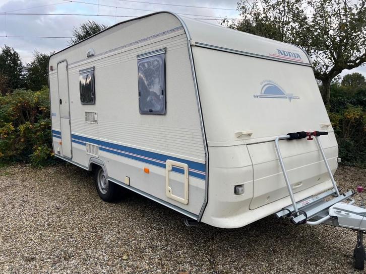 Adria 432 PX Frans bed, zeer nette staat, Caravans en Kamperen, Caravans, Bedrijf, tot en met 4, 1000 - 1250 kg, Adria, 4 tot 5 meter