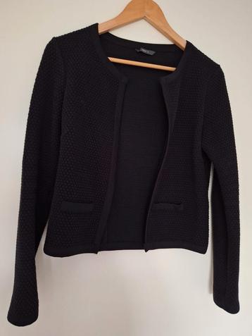 Zwart vest met motief. Hema maat S. Nieuwstaat.  beschikbaar voor biedingen