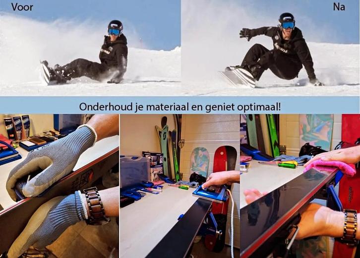 Ski & snowboard onderhoud. Waxen en slijpen., Sport en Fitness, Skiën en Langlaufen, Nieuw, Overige typen, Skiën, Overige merken