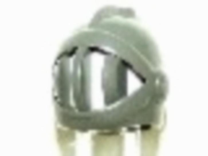 Lego Castle Helmen Ridder Helmen / Helm Donkergrijs X167, Kinderen en Baby's, Speelgoed | Duplo en Lego, Zo goed als nieuw, Lego